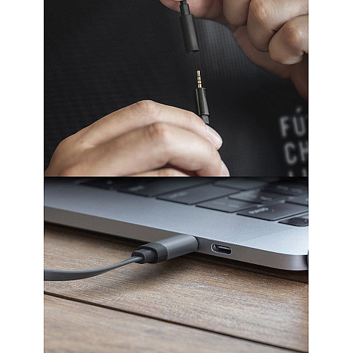 Навушники On-Ear Koss Porta Pro Utility, 3.5 mini-jack, 1.2м, Чорний