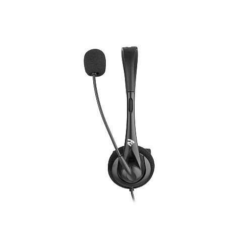 Гарнитура ПК моно On-ear 2E CH11 USB, omni-mic, 2м, черный