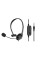 Гарнітура ПК моно On-ear 2E CH11 mini-jack, omni-mic, 1.2м, чорний