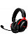 Гарнитура игровая HyperX Cloud III S, WL/USB-A/USB-C, черно-красный