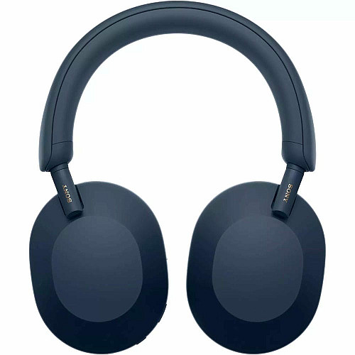Навушники Over-ear Sony WH-1000XM5 BT 5.2, ANC, Hi-Res, AAC, LDAC, Wireless, Mic, Синій