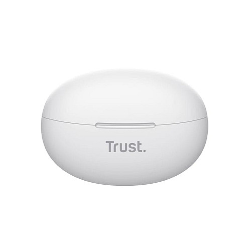 Наушники TWS Trust Yavi Earbuds BT 5.3, ENC, SBC, Mic, Белый