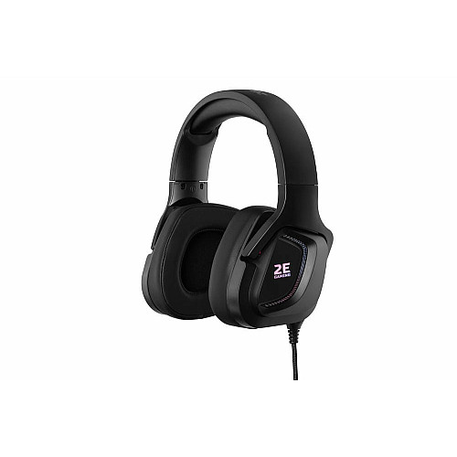 Гарнітура ігрова 2E GAMING HG340, 7.1, USB-A, RGB, 2м, чорний