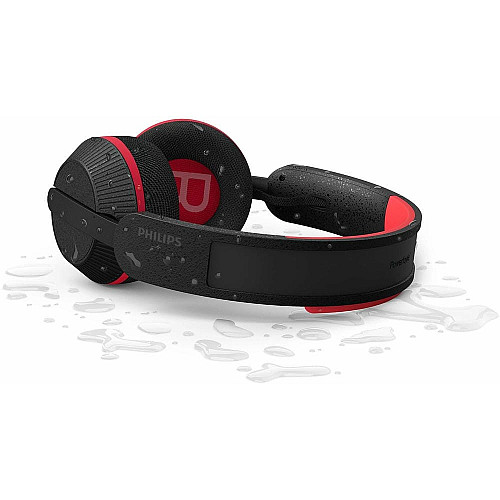 Наушники Over-ear Philips TAA6219 BT 5.4, IP55, Solar Power, SBC, AAC, Wireless, Mic