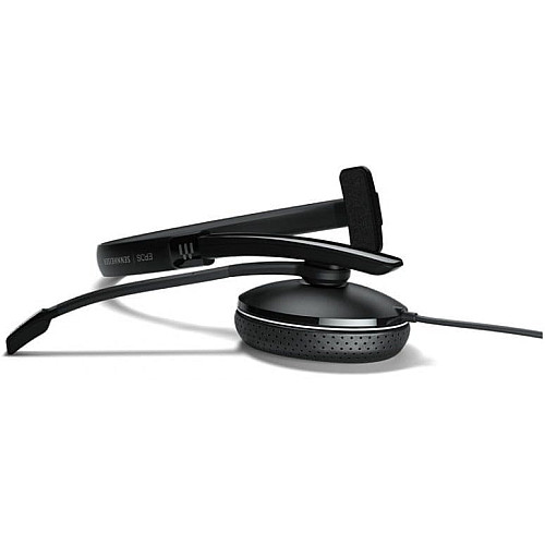 Гарнитура компьютерная моно On-Ear EPOS ADAPT 135T USB II, 3.5мм/USB, однонаправленный, сертификат Microsoft Teams, 1.8м, Черный