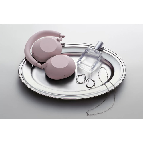 Навушники Over-ear Sony WH-1000XM6 BT 5.3, ANC, Hi-Res, AAC, LDAC, LC3, Wireless, Mic, Рожевий
