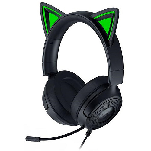 Гарнітура Razer Kraken Kitty V3 X, mini-jack, 1.3м, чорний