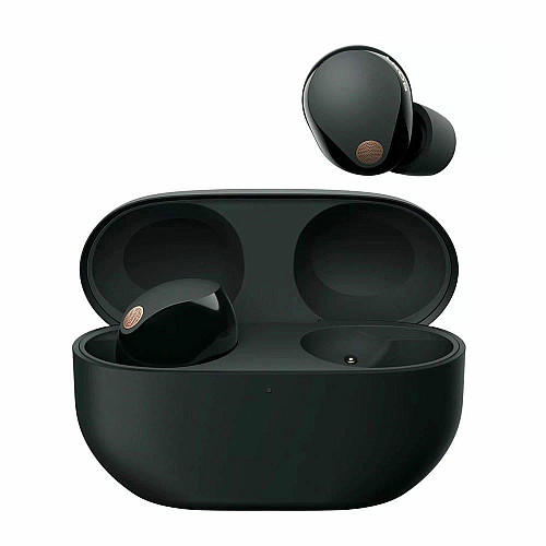 Навушники TWS Sony WF-1000XM5 BT 5.3, ANC, Hi-Res, IPX4, SBC, AAC, LDAC, LC3, Mic, Чорний