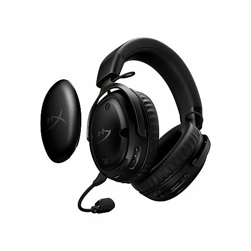 Гарнітура ігрова HyperX Cloud III S, WL/USB-A/USB-C, чорний