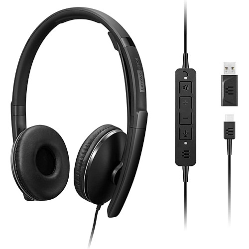 Гарнитура Lenovo Wired ANC Headset Gen 2 (Teams)
