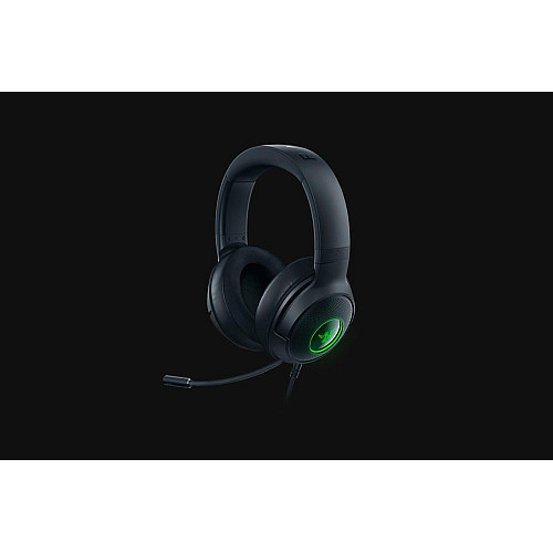 Гарнітура ігрова Razer Kraken V3 X, 7.1, USB-A, RGB, 1.8м, чорний