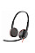 Гарнитура компьютерная стерео On-ear Poly Blackwire 3225 HS, USB-A, 3.5 мм, всенаправленный, черный