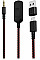 Гарнитура игровая HyperX Cloud III, mini-jack/USB-A/USB-C, 1.2м/1.3м, черно-красный