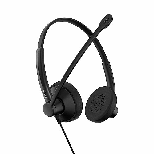 Гарнитура компьютерная стерео On-Ear EPOS IMPACT 100 MS, USB C+A, Microsoft Teams, однонаправленный, 2м, Черный