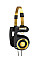 Навушники On-Ear Koss Porta Pro Classic, 3.5 mini-jack, 1.2м, Чорний Золото