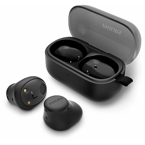 Навушники TWS Philips TAT2149 BT 5.4, IPX4, SBC, Touch control, Mic, Чорний