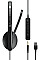 Гарнитура компьютерная моно On-Ear EPOS ADAPT 135T USB II, 3.5мм/USB, однонаправленный, сертификат Microsoft Teams, 1.8м, Черный