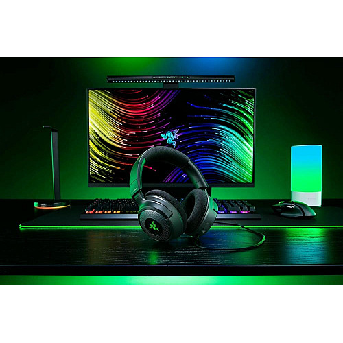 Гарнітура ігрова Razer Kraken V4 X, 7.1, USB-A, 1.8м, RGB, чорний
