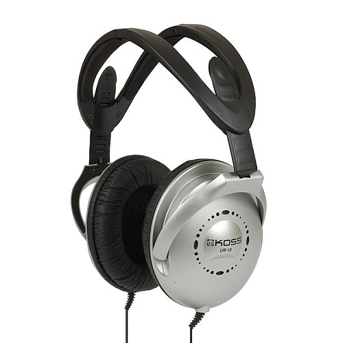 Наушники Over-Ear Koss UR18, 3.5 mini-jack, 2.4м, Серый