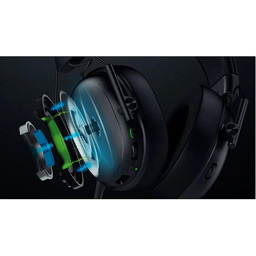 Гарнітура Razer BlackShark V3 X Hyperspeed, WL, чорний
