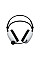 Гарнитура игровая Over-ear Sony INZONE H9 II BT 5.3, ANC, SBC, AAC, LC3, Wireless, Mic, Белый