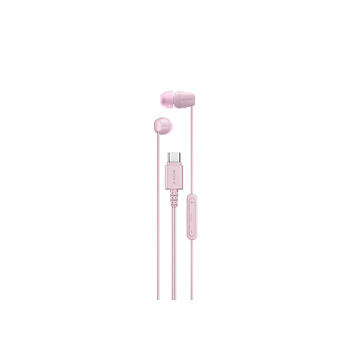 Навушники In-ear Sony IER-EX15C USB-C, Mic, Рожевий