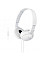Навушники On-ear Sony MDR-ZX110AP 3.5 mini-jack, Mic, Білий
