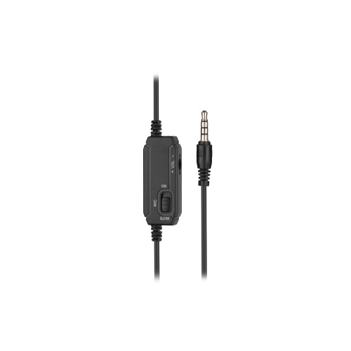 Гарнітура ПК стерео Over-ear 2E CH13 mini-jack, omni-mic, 1.2м, чорний