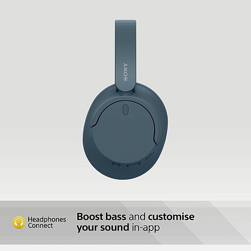 Наушники Over-ear Sony WH-CH720N BT 5.2, ANC, SBC, AAC, Wireless, Mic, Синий