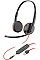 Гарнитура компьютерная стерео On-ear Poly Blackwire 3225 HS, USB-A, 3.5 мм, всенаправленный, черный