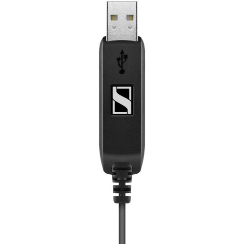 Гарнітура комп'ютерна моно On-Ear EPOS PC 7 Chat, USB, односпрямований, 2м, Чорний