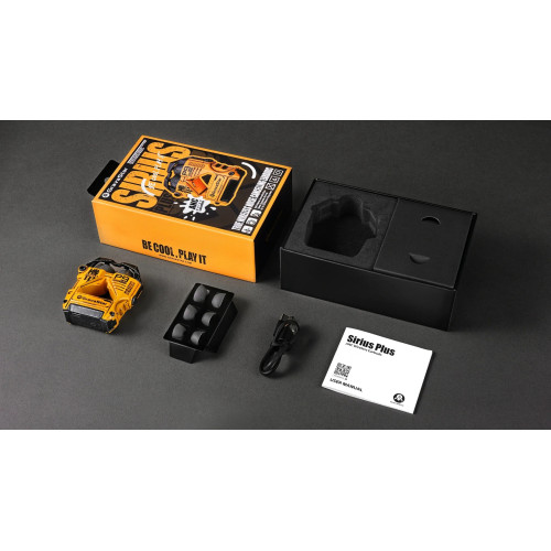 Навушники TWS Gravastar Sirius Plus, BT 5.3, жовтий