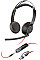 Гарнітура комп'ютерна стерео On-ear Poly Blackwire 5220, USB-A, USB-C, 3.5 мм, всеспрямований, noise canceling, чорний