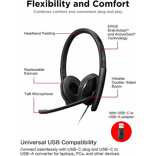 Гарнитура Lenovo Wired ANC Headset Gen 2 (Teams)