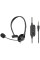 Гарнітура ПК моно On-ear 2E CH11 mini-jack, omni-mic, 1.2м, чорний