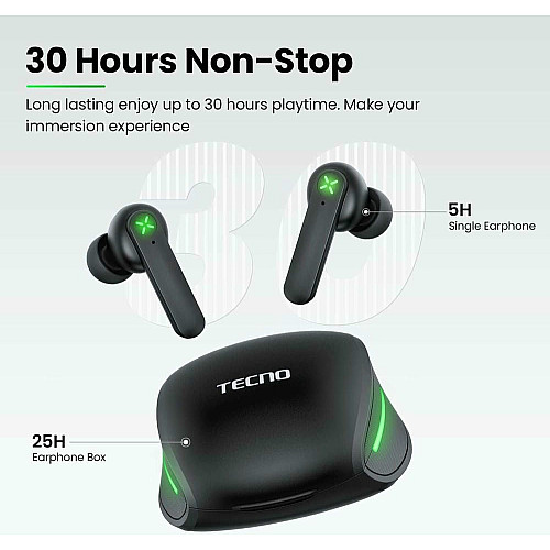 Навушники TECNO G01 Black