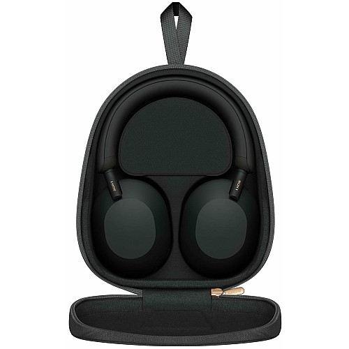 Наушники Over-ear Sony WH-1000XM5 BT 5.2, ANC, Hi-Res, AAC, LDAC, Wireless, Mic, Черный