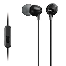 Навушники In-ear Sony MDR-EX15AP 3.5 mini-jack, Mic, Чорний