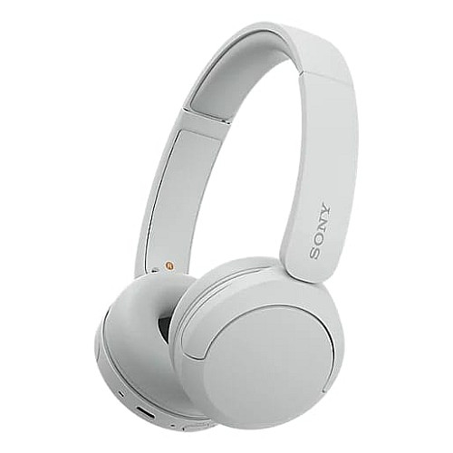Наушники Sony WH-CH520 BT 5.2, SBC, AAC, Wireless, Mic, Белый