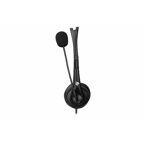 Гарнітура ПК стерео On-ear 2E CH11 USB, omni-mic, 2м, чорний
