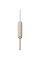 Навушники In-ear Sony WI-C100 BT 5.0, IPX4, SBC, AAC, Wireless, Mic, Бежевий
