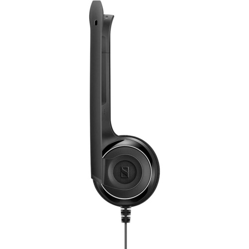 Гарнітура комп'ютерна моно On-Ear EPOS PC 7 Chat, USB, односпрямований, 2м, Чорний