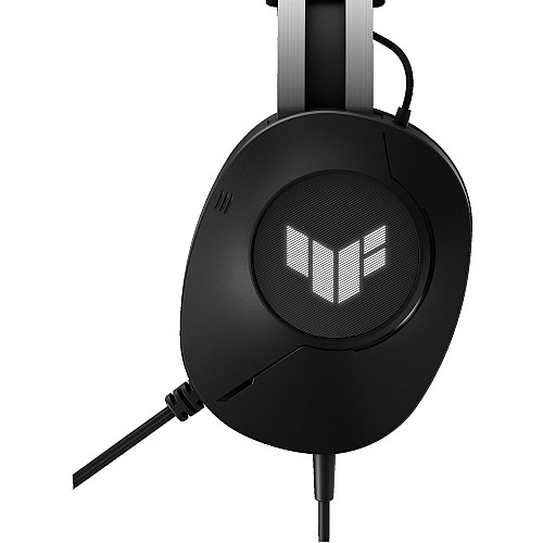 Гарнітура ігрова ASUS TUF Gaming H1 GEN II, USB-A, 2м., чорний