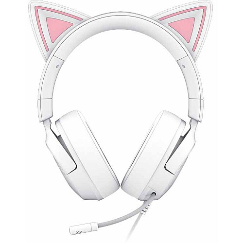 Гарнітура Razer Kraken Kitty V3 X, mini-jack, 1.3м, білий