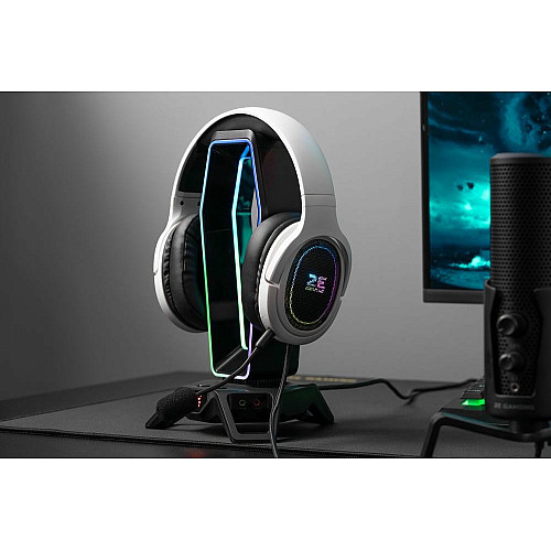 Гарнітура ігрова 2E GAMING HG330, 7.1, USB-A, RGB, 2м, білий