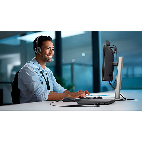 Гарнітура Dell Wired Headset - WH125, чорний