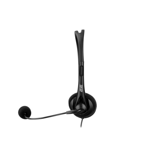 Гарнітура ПК стерео On-ear 2E CH11 mini-jack, omni-mic, 1.2м, чорний