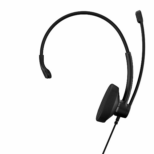 Гарнитура компьютерная моно On-Ear EPOS IMPACT 100 MS, USB C+A, Microsoft Teams, однонаправленный, 2м, Черный