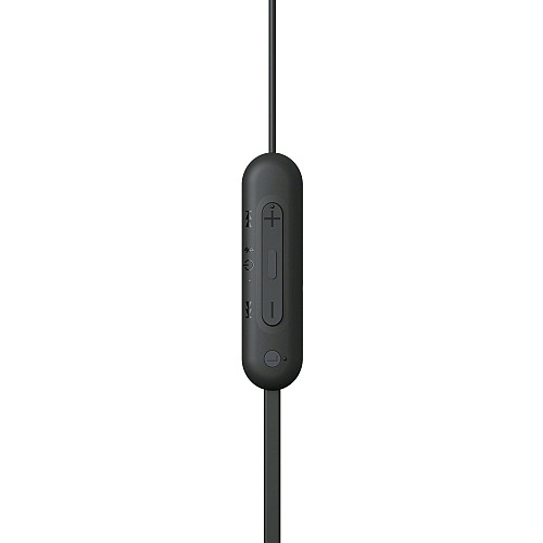Наушники Sony WI-C100 BT 5.0, IPX4, SBC, AAC, Wireless, Mic, Черный