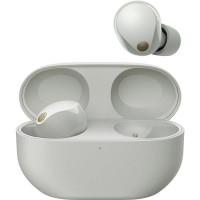 Навушники TWS Sony WF-1000XM5 BT 5.3, ANC, Hi-Res, IPX4, SBC, AAC, LDAC, LC3,  Сріблястий